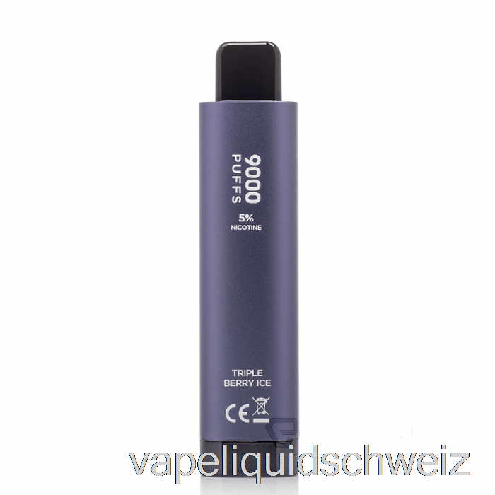 HQD Cuvie Plus 2.0 9000 Einweg-Triple-Berry-Eis-Vape Ohne Nikotin
